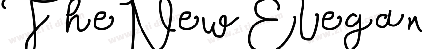 TheNewElegance Regul字体转换